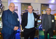 Rene Hendriks, Gerald Langeveld en Robert Elembajev van LH Packaging.
